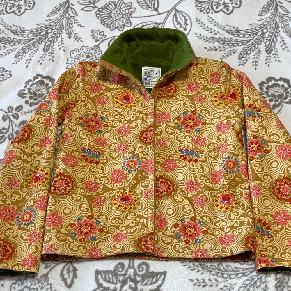 Asian Style Wool Blend Jacket